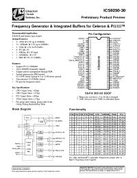 Datasheet  ICS9250yF-30-T