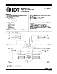 Datasheet  IDT7007S