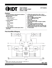 Datasheet  IDT7008S