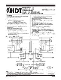 Datasheet  IDT70T3519