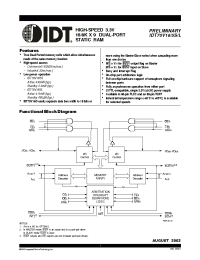 Datasheet  IDT70V16
