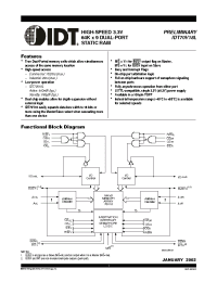 Datasheet  IDT70V18L