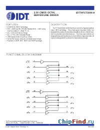 Datasheet  IDT74FCT3244