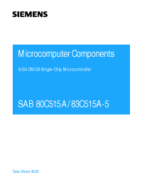 Datasheet  SAB80C515A