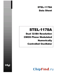 Datasheet  STEL-1178A