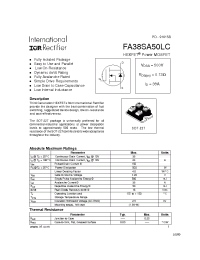 Datasheet  FA38SA50LC