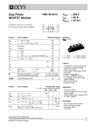Datasheet  VMK90-02T2