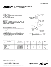 Datasheet  CH20-0058-S