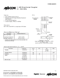 Datasheet  CH35-0009-S