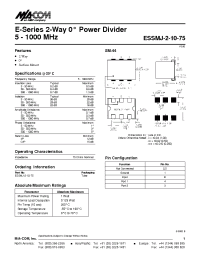 Datasheet  ESSMJ-2-10-75