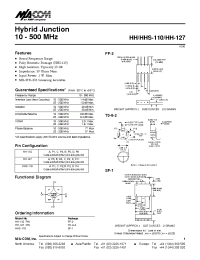 Datasheet  HH-110
