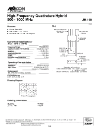 Datasheet  JH-140
