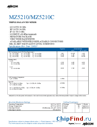 Datasheet  MZ5210C