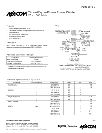 Datasheet  PD20-0010-S