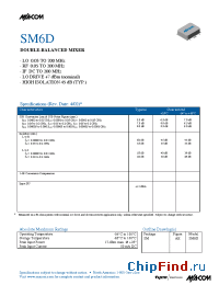 Datasheet  SM6D