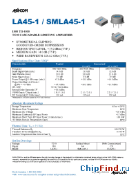 Datasheet  SMLA45-1