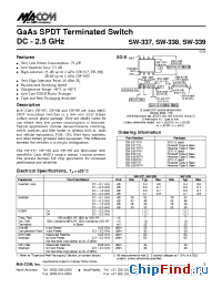 Datasheet  SW-339