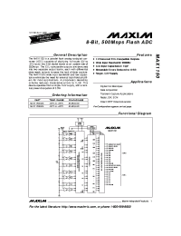 Datasheet  MAX1150A