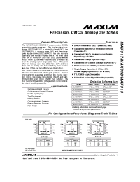 Datasheet  MAX319