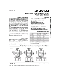 Datasheet  MAX320