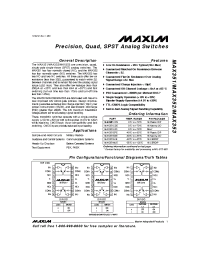 Datasheet  MAX351
