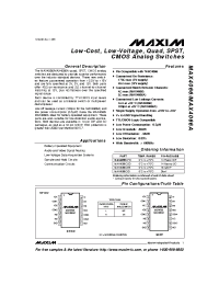 Datasheet  MAX4066