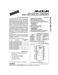 Datasheet  MAX470