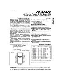 Datasheet  MAX534