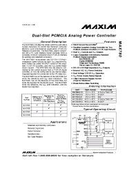 Datasheet  MAX780A