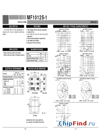 Datasheet  MF1012S-1
