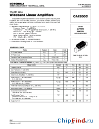 Datasheet  CA2830C