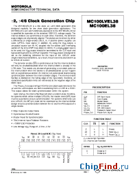 Datasheet  MC100EL38
