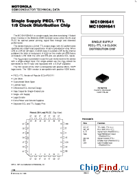 Datasheet  MC100H641