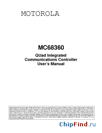 Datasheet  MC68360