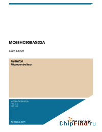 Datasheet  MC68HC908AS32A