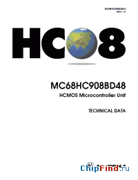 Datasheet  MC68HC908BD48