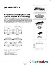 Datasheet  MC74AC646