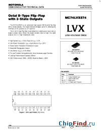 Datasheet  MC74LVX574