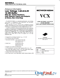 Datasheet  MC74VCX162244