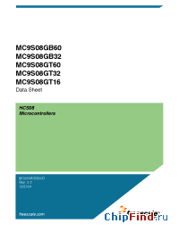 Datasheet  MC9S08GT32