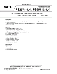 Datasheet  PS2571-1