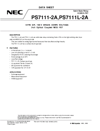Datasheet  PS7111-2A