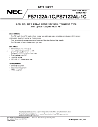 Datasheet  PS7122A-1C