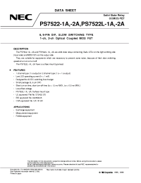 Datasheet  PS7522-1A