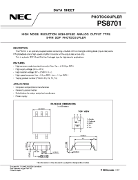 Datasheet  PS8701