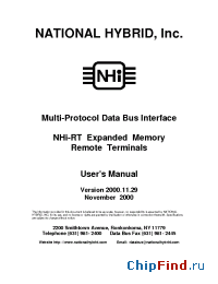 Datasheet  NHI-15191RT