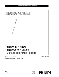 Datasheet  1N825
