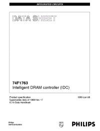 Datasheet  74F1763