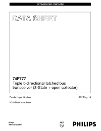 Datasheet  74F777