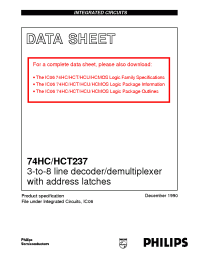 Datasheet  74HC/HCT237